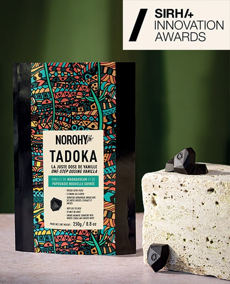 Tadoka : unidose vanille Norohy, prix de l'innovation du SIRHA 2023