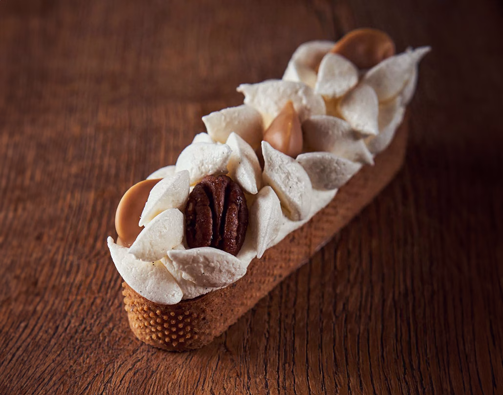 Recette tarte Praliné Pécan vanille Norohy haelewyn